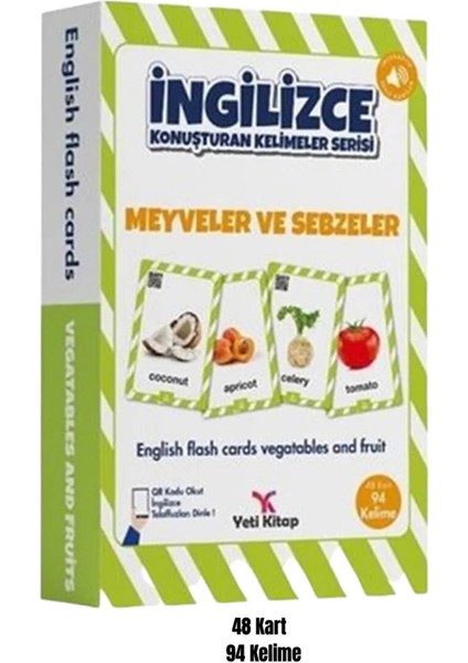 Çocuklar Için Ingilizce Konuşturan Kelime Kartları Seti (3 'lü Set)