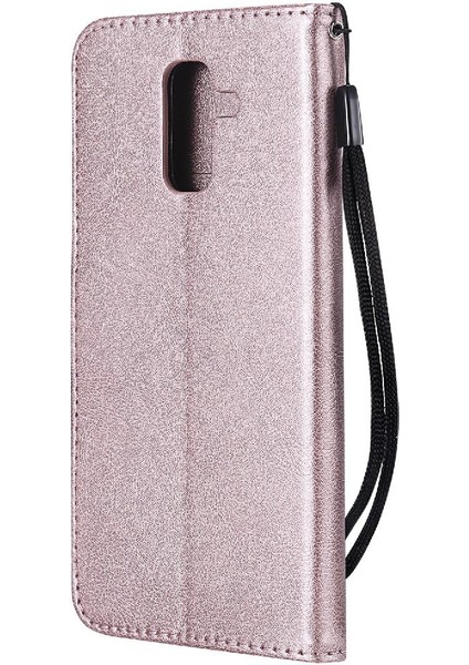 Samsung Galaxy A6 Artı 2018 Yüksek Kaliteli Deri Iş Için Flip Case (Yurt Dışından)