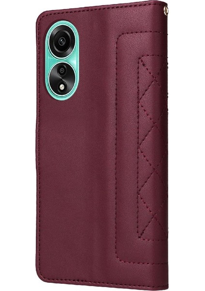 Oppo A78 4g Flip Kapak Için Flip Case Basit Iş Darbeye Deri (Yurt Dışından) fiyatları