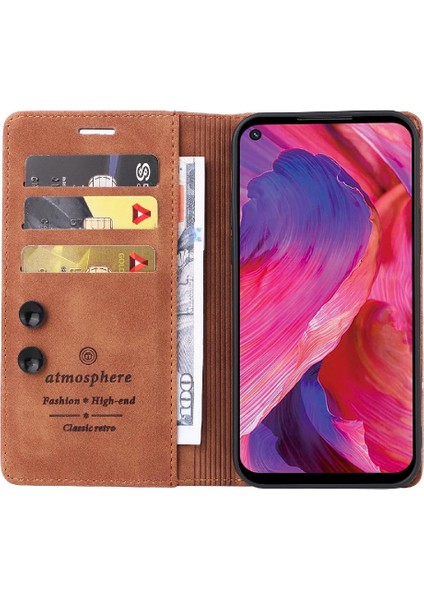 Samsung Galaxy A34 5g Için Flip Case Cüzdan Kapak Çevirin Deri Kılıf Basit (Yurt Dışından) indirimleri