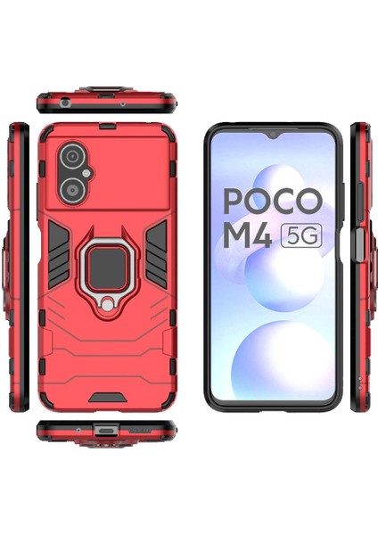 Xiaomi Poco M4 5g Kickstand Askeri Damla Koruma Darbeye (Yurt Dışından) fırsatları