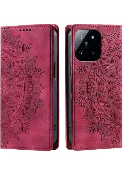 Xiaomi 13 Pro Için Kılıf Tam Koruma Pu Deri Darbeye Kapak Çevirin (Yurt Dışından)