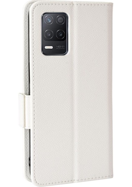 Realme 8 5g Pu Deri Manyetik Yan Toka Cüzdan Kart Yuvaları Için Kılıf (Yurt Dışından) fiyatları
