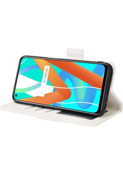 Realme 8 5g Pu Deri Manyetik Yan Toka Cüzdan Kart Yuvaları Için Kılıf (Yurt Dışından) fırsatları
