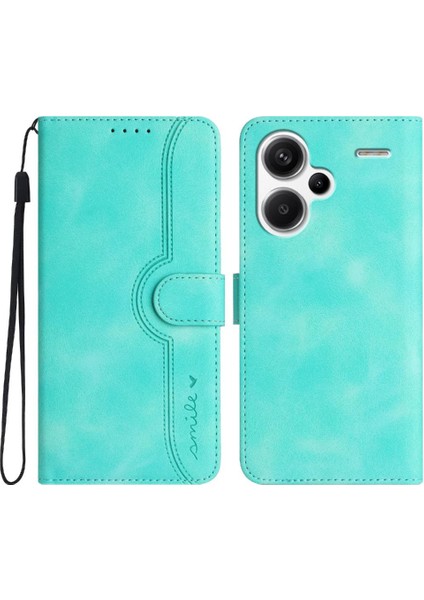 Xiaomi Redmi Not 13 Pro Artı Kılıf Dahili Mıknatıs Kapak ile Uyumlu (Yurt Dışından)