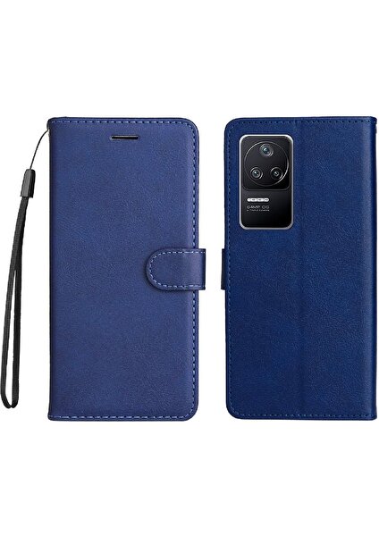 YH Mall Xiaomi Redmi K40S Klasik Düz Renk Için Flip Case Yüksek Kalite Deri (Yurt Dışından)