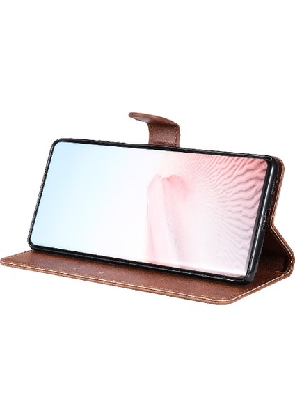 YH Mall Kart Yuvası ile Xiaomi Mix 4 Için Flip Case Iş Cüzdan Telefon Kılıfı Katı (Yurt Dışından)