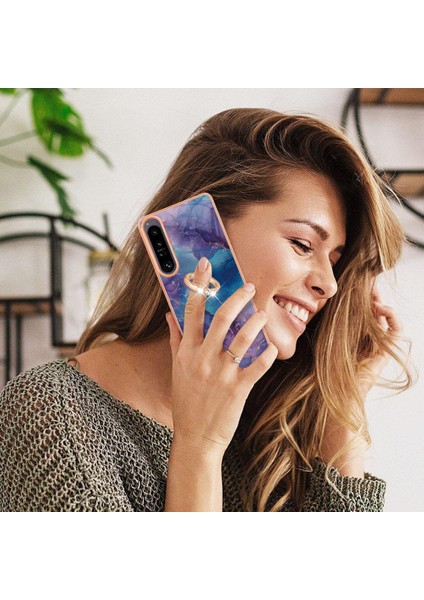 Sony Xperia 1 Iv Mermer Darbeye Dayanıklı Tpu Silikon 360 &deg; Dönebilir (Yurt Dışından) fırsatları