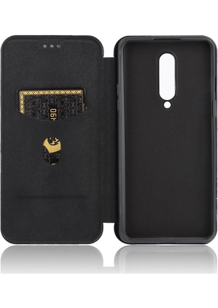 Kart ile Oneplus 8 Deri Folio Flip Case Tam Koruma Için Kılıf (Yurt Dışından)