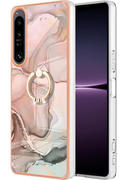 Sony Xperia 1 Iv Mermer Darbeye Dayanıklı Tpu Silikon 360 &deg; Dönebilir (Yurt Dışından) fırsatları