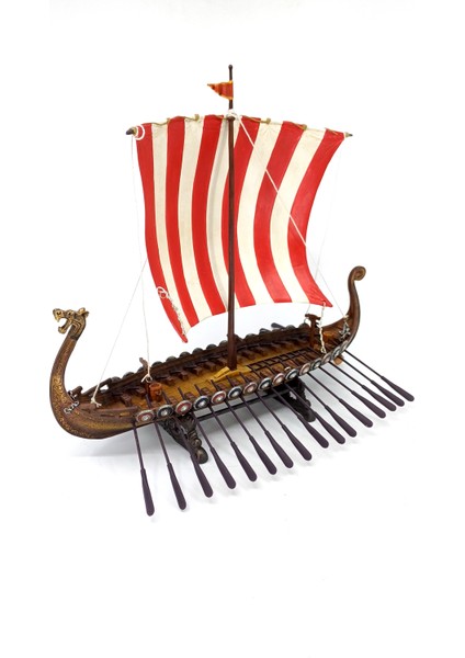 Viking Uzun Dekoratif Koleksiyonluk Model Gemi fiyatları