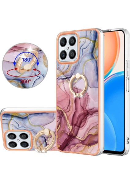 Onur X8 4g Tampon Için Kılıf 360 &deg; Dönebilir Halka Mermer Darbeye Tpu (Yurt Dışından) fiyatları