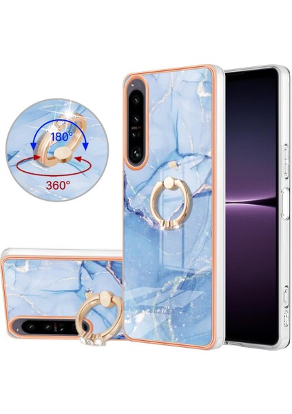 Sony Xperia 1 Iv Mermer Darbeye Dayanıklı Tpu Silikon 360 &deg; Dönebilir (Yurt Dışından) fırsatları