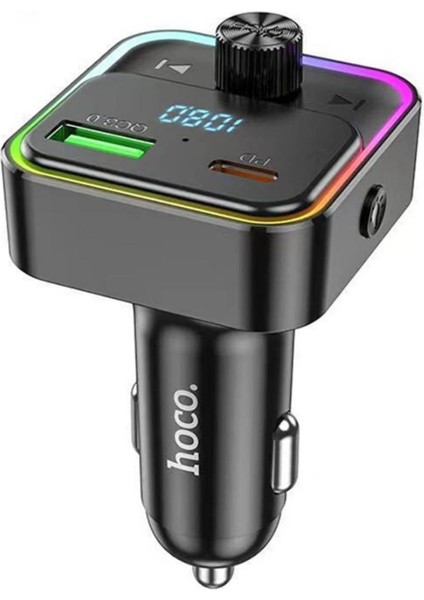 2in1 30W Araç Çakmaklık Şarj Başlığı ve Bluetooth Araç Içi Fm Transmitter Araç Fm Müzik Kiti