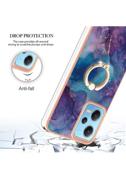 Xiaomi Redmi Not 12 5g 360 &deg; Dönebilir Halka Mermer Darbeye Tpu (Yurt Dışından) fırsatları