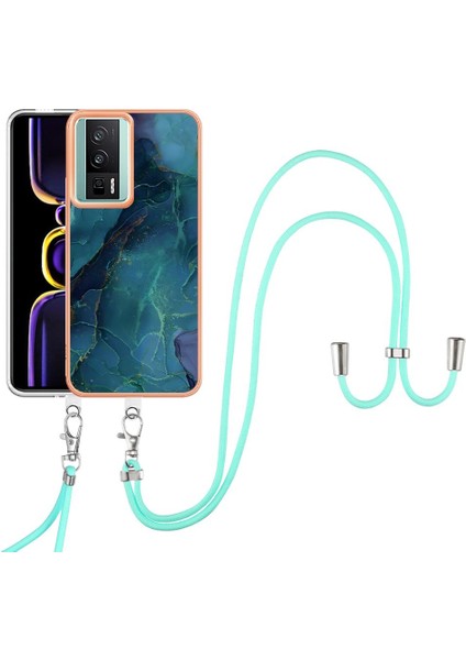 Xiaomi Poco F5 Pro 5g Yumuşak Tpu Tampon Kapak Mermer Ayrılabilir (Yurt Dışından)