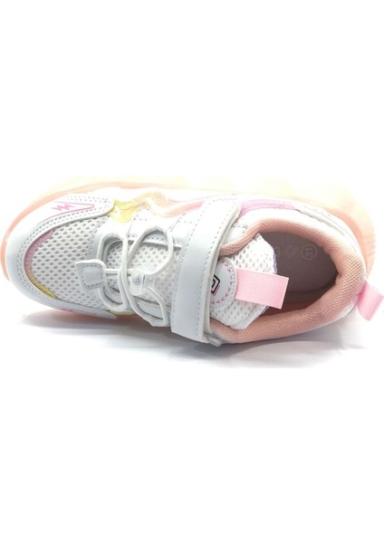 Drew Beyaz Lastikli Ortopedik Kız Çocuk Sneaker Spor Ayakkabı fiyatları