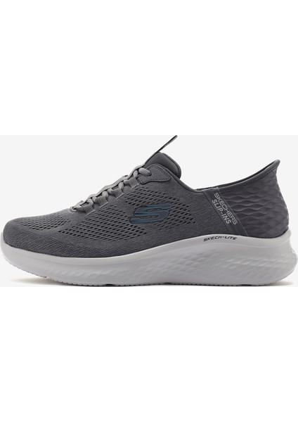 Skech - Lite Pro - Primebase Erkek Gri Spor Ayakkabı 232466TK Ccbl