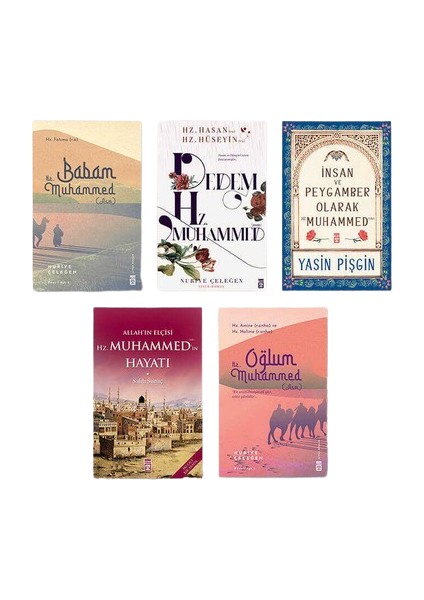 Babam Muhammed - Oğlum Muhammed - Dedem Hz. Muhammed 5'li Set