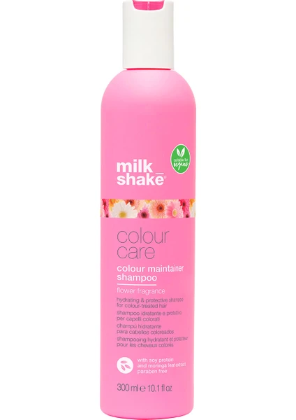 Milk_shake Color Maintainer Shampoo Flower Çiçek Esanslı Vegan Renk Koruyucu Şampuan 300 ml