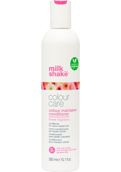 Color Maintainer Conditioner Flower Çiçek Esanslı Vegan Renk Koruyucu Bakım Kremi 300 Ml