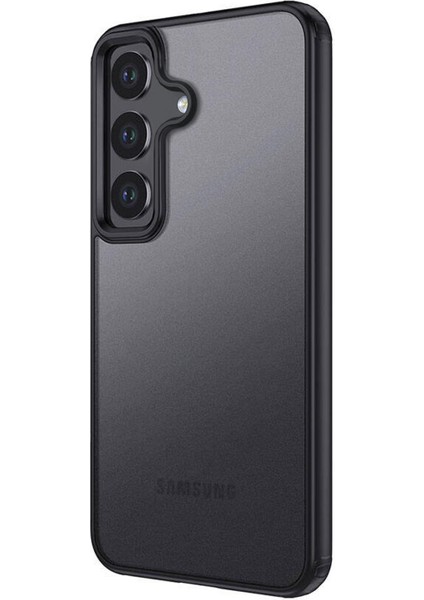 Samsung Galaxy S24 Kılıf Frosted Frame Siyah