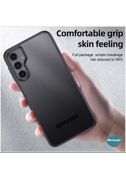 Samsung Galaxy S24 Kılıf Frosted Frame Siyah fırsatları