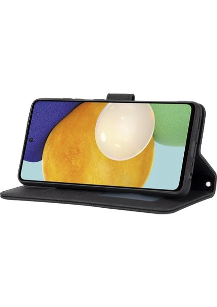 Samsung Galaxy A73 5g Manyetik Kapatma Darbeye Koruyucu Için Flip Case (Yurt Dışından)