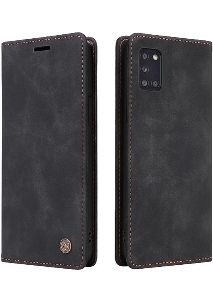 Samsung Galaxy A50 Darbeye Cüzdan Deri Kılıf Flip Case Için Flip Case (Yurt Dışından)