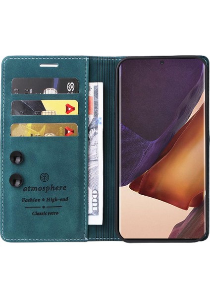 Samsung Galaxy Not 20 Için Flip Case Ultra Basit Iş Kapak Kılıfı (Yurt Dışından)