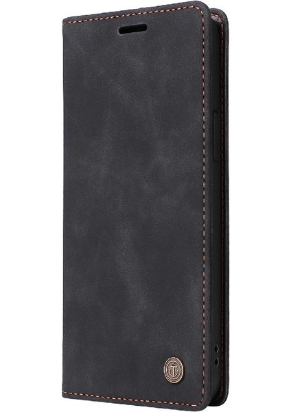 Samsung Galaxy S8 Artı Flip Kapak Için Flip Case Cüzdan Deri Kılıf Basit (Yurt Dışından)