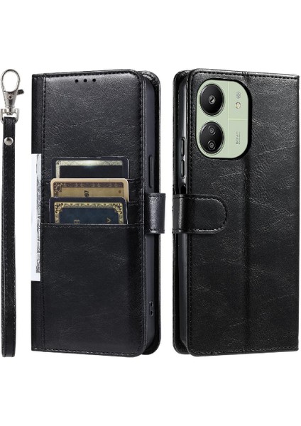 Xiaomi Redmi Için Flip Case Redmi 4g/5g Kickstand Cüzdan Pu Deri 6 Kart (Yurt Dışından)