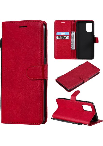 Oppo A74 4G/F19 4g Iş Cüzdan Telefon Kılıfı Için Kart Yuvası ile Flip Case (Yurt Dışından)