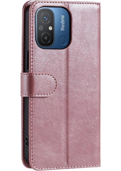 Xiaomi Redmi 12C 6 Kart Yuvaları Cüzdan Pu Deri Kickstand Için Flip Case (Yurt Dışından) fırsatları