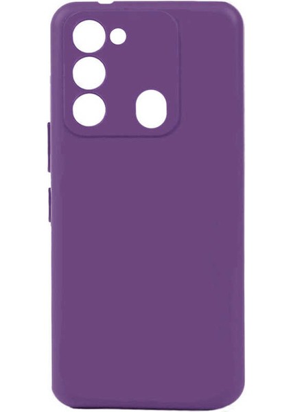 Tecno Spark 8c Uyumlu Kılıf Esnek Pürüzsüz Yumuşak Mat Silikon Flexible Matte Silicone