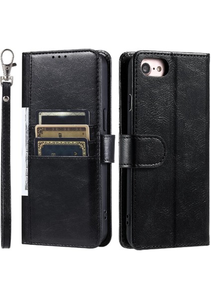 Iphone 6 Için Flip Case Artı/6s Artı Kickstand Pu Deri Cüzdan 6 Kart (Yurt Dışından)