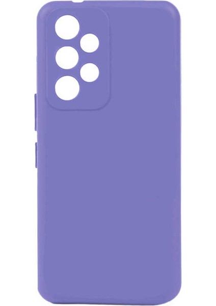 Samsung Galaxy A73 Uyumlu Kılıf Esnek Pürüzsüz Yumuşak Mat Silikon Flexible Matte Silicone
