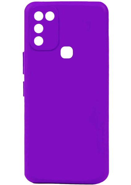 Infinix Hot 10 Play Uyumlu Kılıf Esnek Pürüzsüz Yumuşak Mat Silikon Flexible Matte Silicone