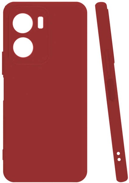 Vivo Y16 Uyumlu Kılıf Esnek Pürüzsüz Yumuşak Mat Silikon Flexible Matte Silicone