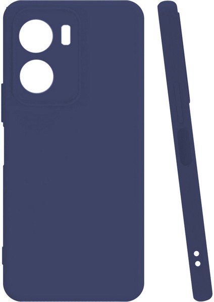 Vivo Y16 Uyumlu Kılıf Esnek Pürüzsüz Yumuşak Mat Silikon Flexible Matte Silicone