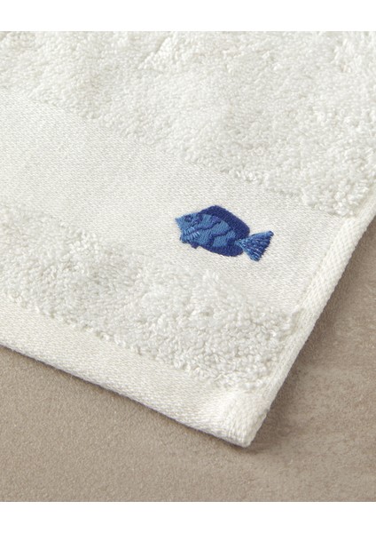 Nemo Pamuklu Nakışlı El Havlusu Ekru fiyatları