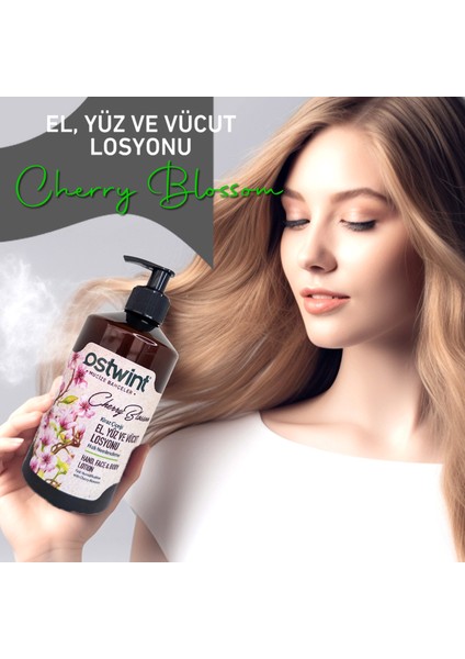 Mucize Bahçe El-Vücut Losyonu Kiraz Çiçeği 500 ml