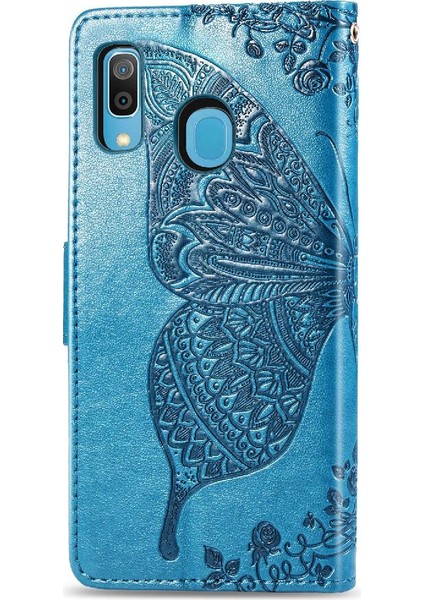 Samsung A30 Kanat Çok Renkli Cüzdan Kelebek Iş Için Kılıf (Yurt Dışından) fırsatları