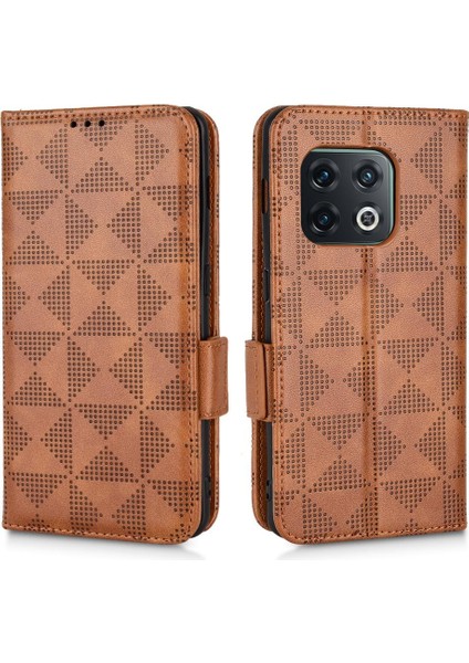 Oneplus 10 Için Kılıf Pro 5g Pu Deri Cüzdan Görüntüleme Standı 3 Kart Tutucu (Yurt Dışından)