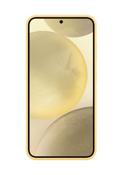 Galaxy S24 Silikon Kılıf - Sarı