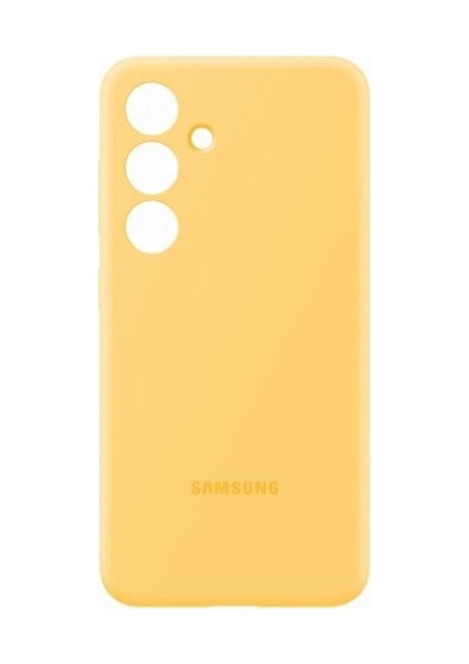 Galaxy S24 Silikon Kılıf - Sarı