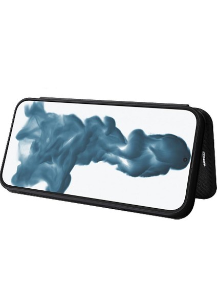Kart Tutucu Kickstand Manyetik Karbon ile iPhone 14 Pro Max Için Kılıf (Yurt Dışından)
