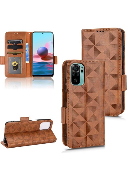 Xiaomi Redmi Not 10 4g Görüntüleme Standı 3 Kart Tutucu Cüzdan Flip (Yurt Dışından)