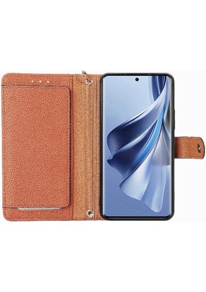Oppo Oppo 10 Kordon Deri Çanta Aşk Fermuar Cüzdan Için Kılıf (Yurt Dışından)