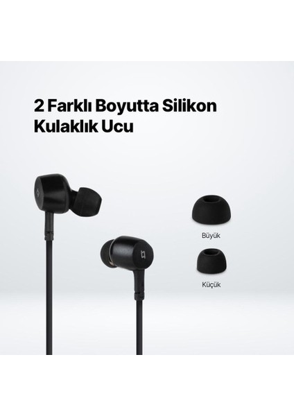 Pop 2 Usb-C Stereo Mikrofonlu Kulakiçi Kulaklık